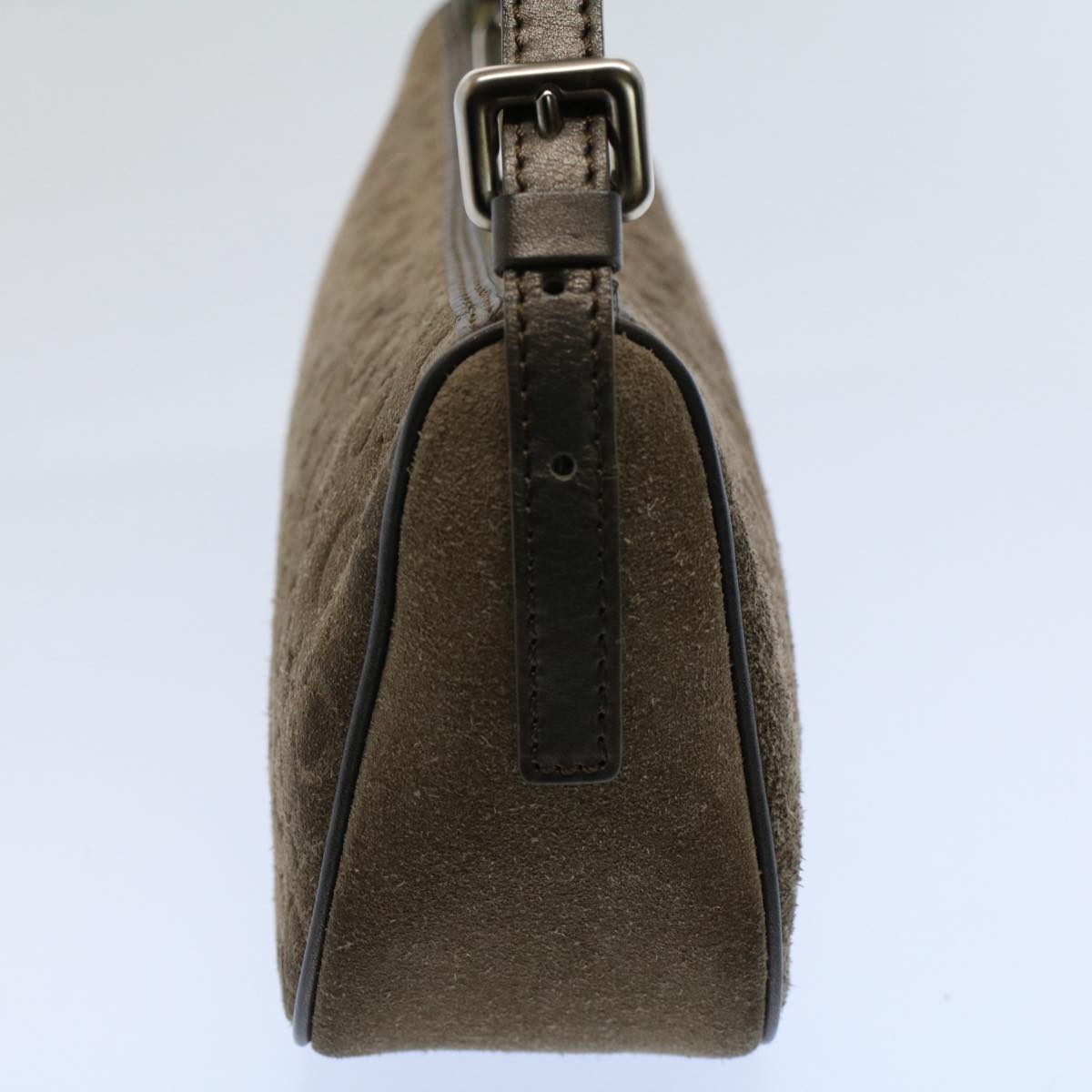 Luxury CELINE C Macadam Canvas Accessory Pouch Brown 9030