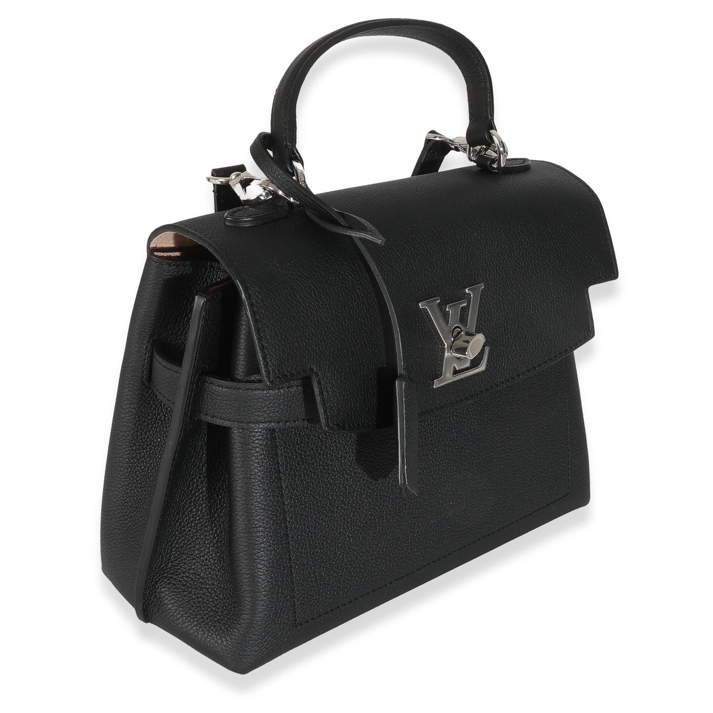 Louis Vuitton Black Calfskin Lockme Ever BB