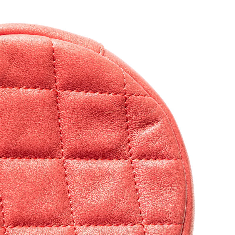 Chanel Coco Mark Matelasse Lambskin Shoulder Bag Classic Flap