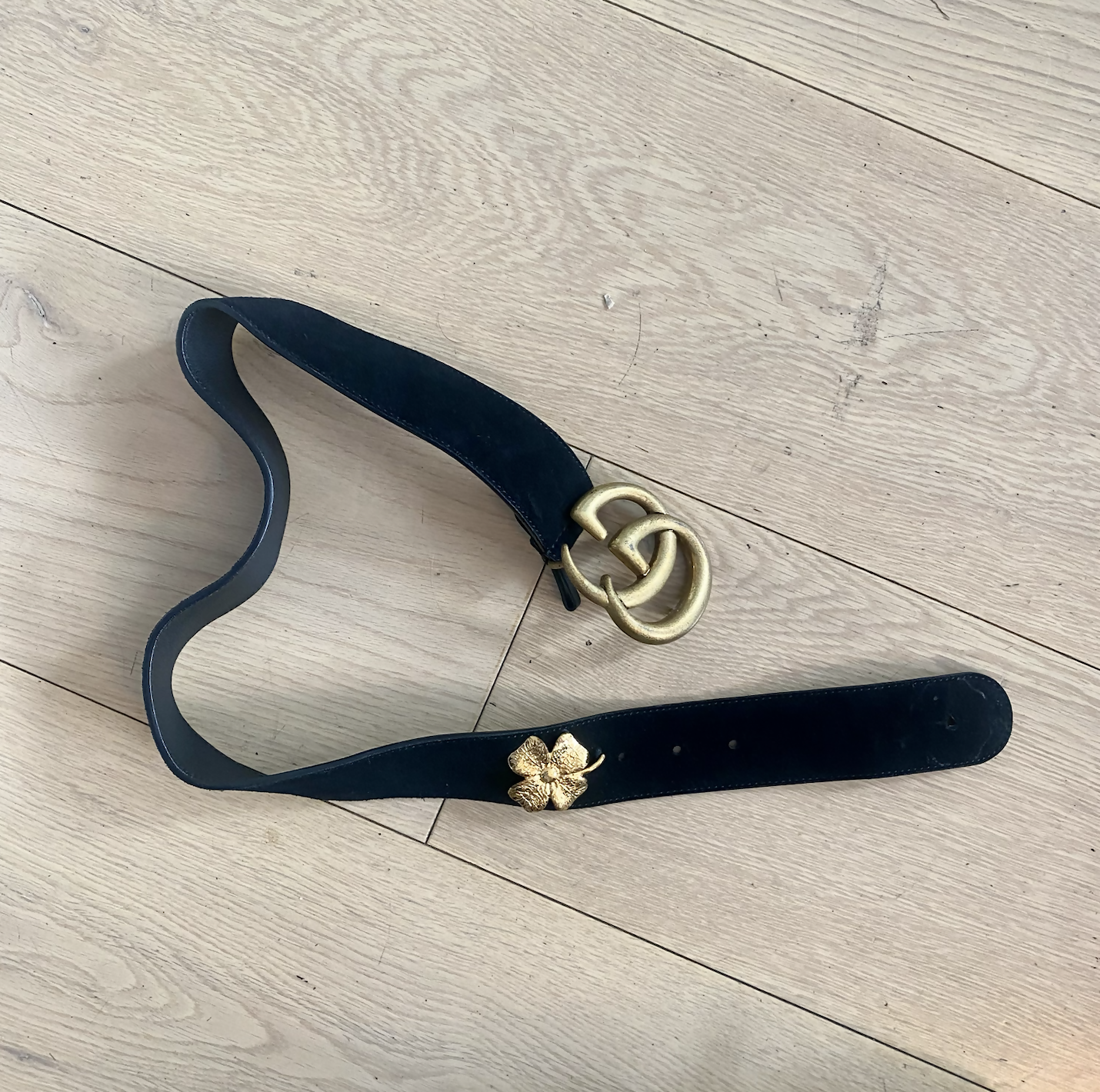 Gucci Clover ÂFlore Blooms Belt