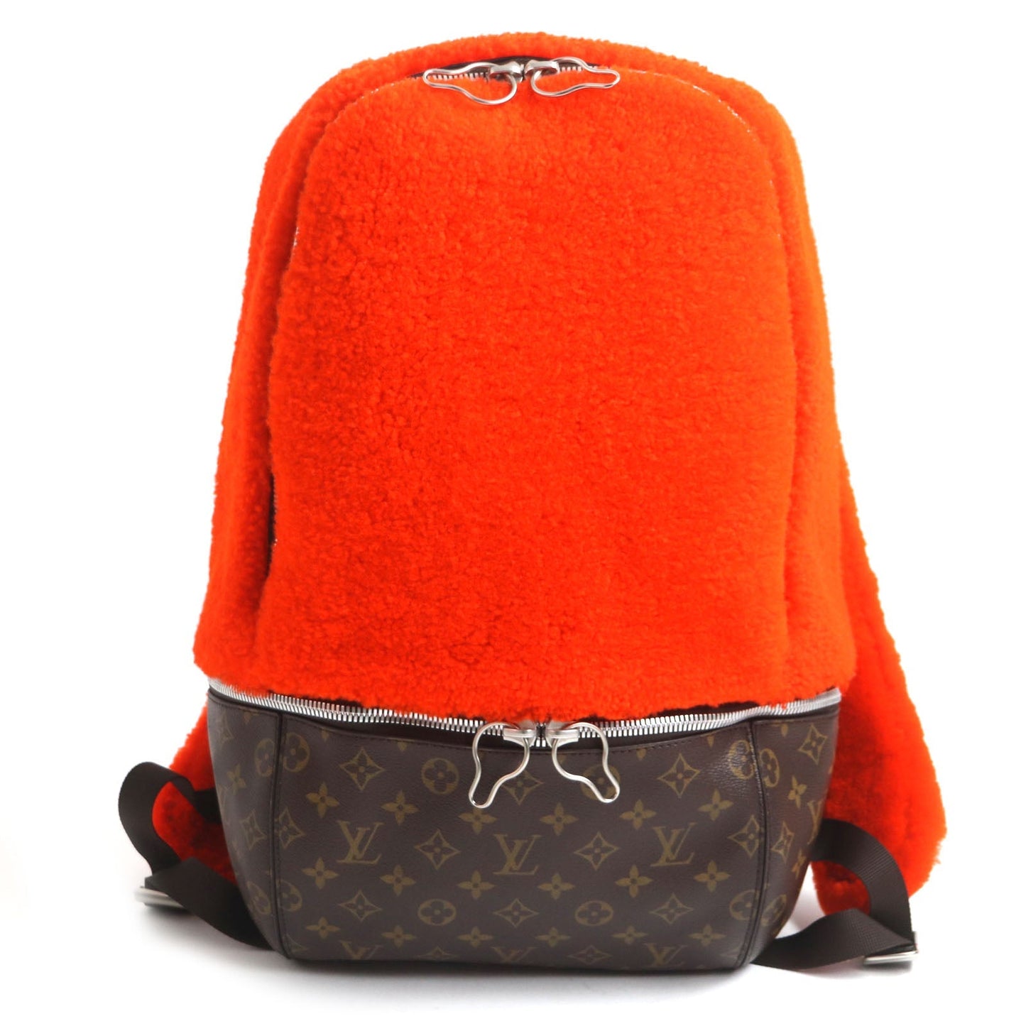 LOUIS VUITTON Backpack M40277 Monogram canvas Orange Monogram 2014 Celebrating Monogram Sac a do Bosphore
