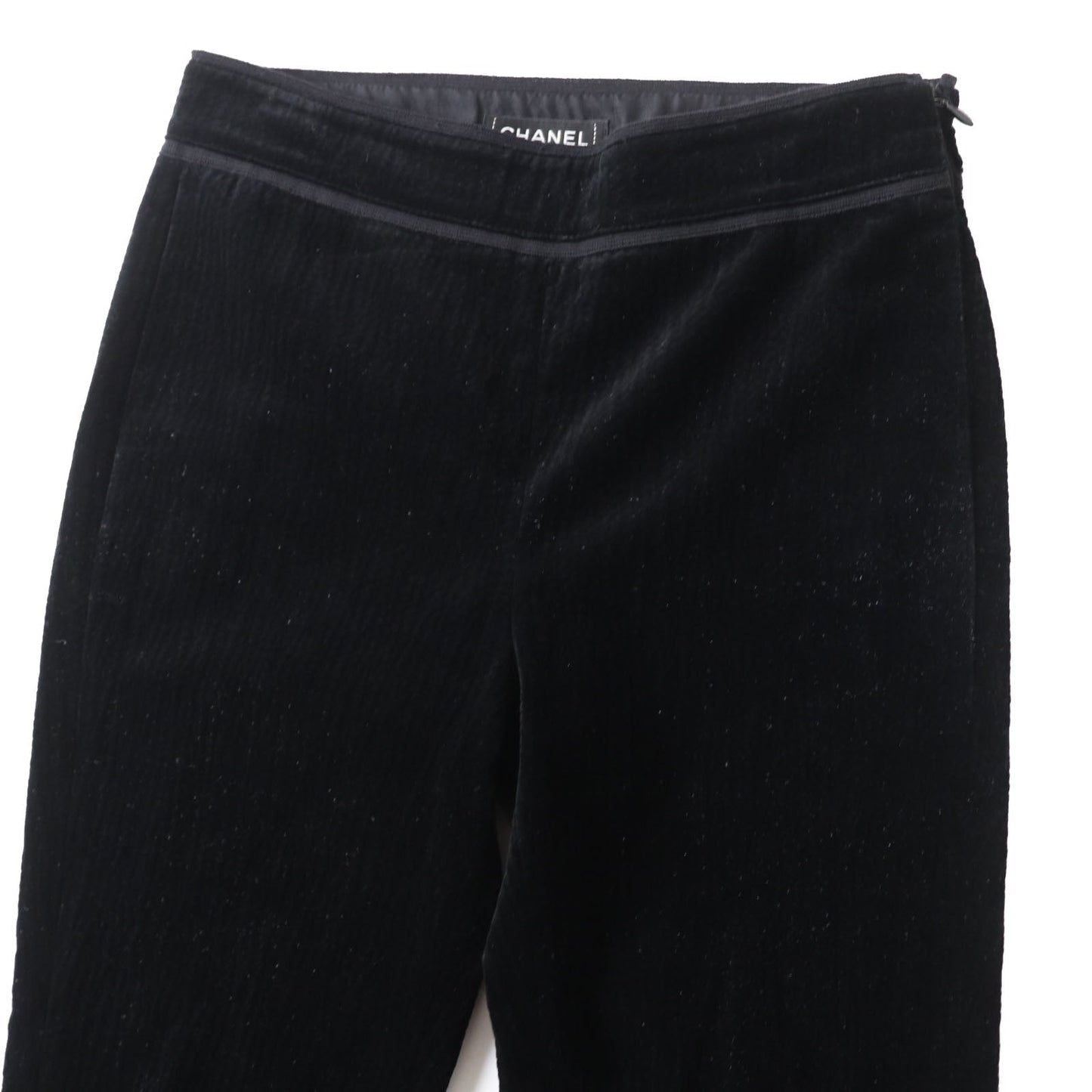 CHANEL Pants P44709 Main: 99% cotton, Main: 1% elastane (polyurethane) black Women 34