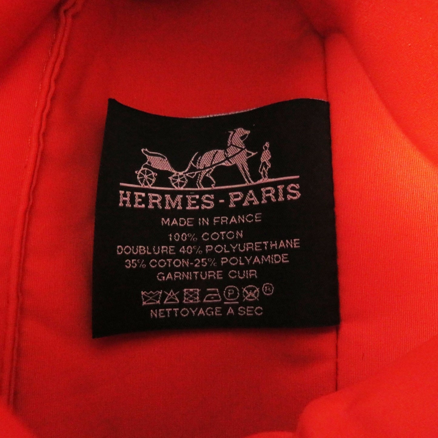 HERMES Cosmetics Pouch cotton hibiscus Boride pouch mini mini