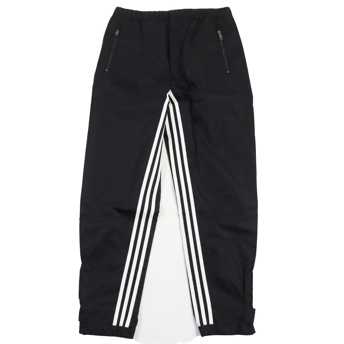 PRADA Pants SPH55 Outer: 100% recycled polyamide, Lining: 100% polyester, Partially: cowhide black Re Bylon triangle logo track pants mens M