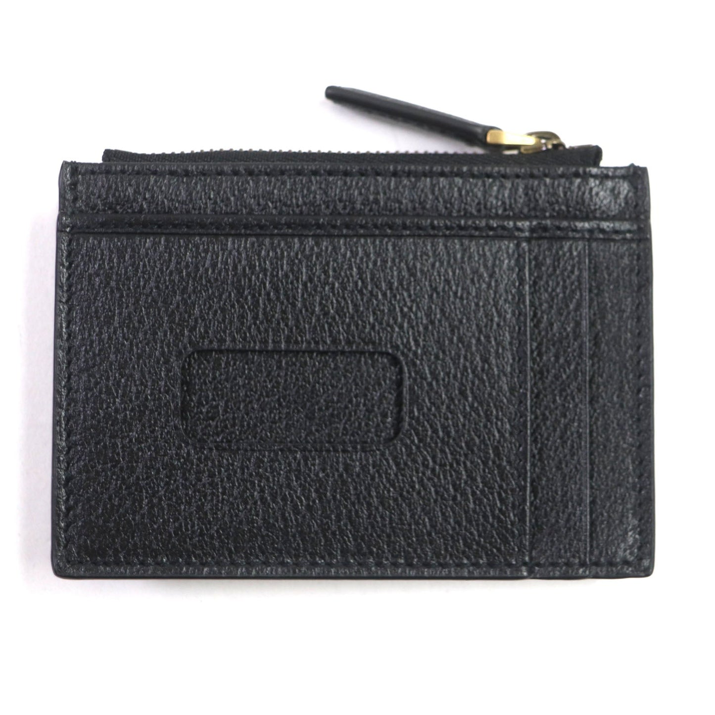 GUCCI Card Case 657589 Main: Leather black mens