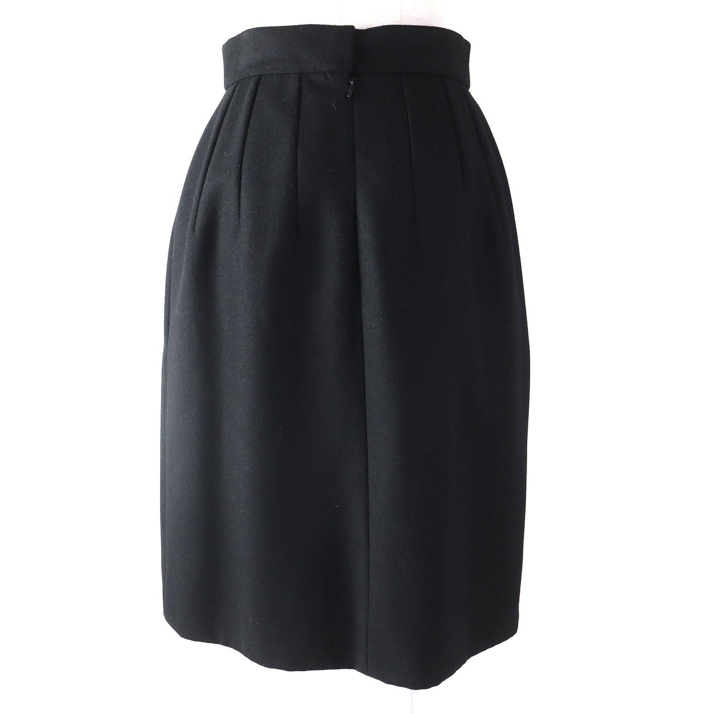 CHANEL skirt P41438 Outer: 75% wool, Outer: 25% cashmere, Lining: 100% silk black Women 38