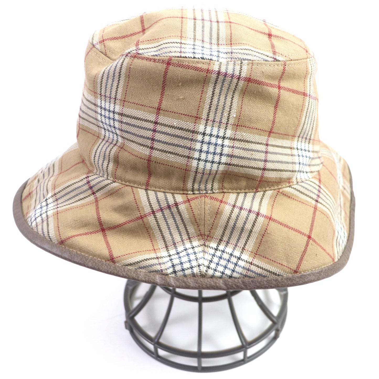 GUCCI Other hats 700851 Outer: 54% wool, Outer: 46% linen, Lining: 68% polyester, Lining: 16% cotton, Lining: 16% nylon beige mens