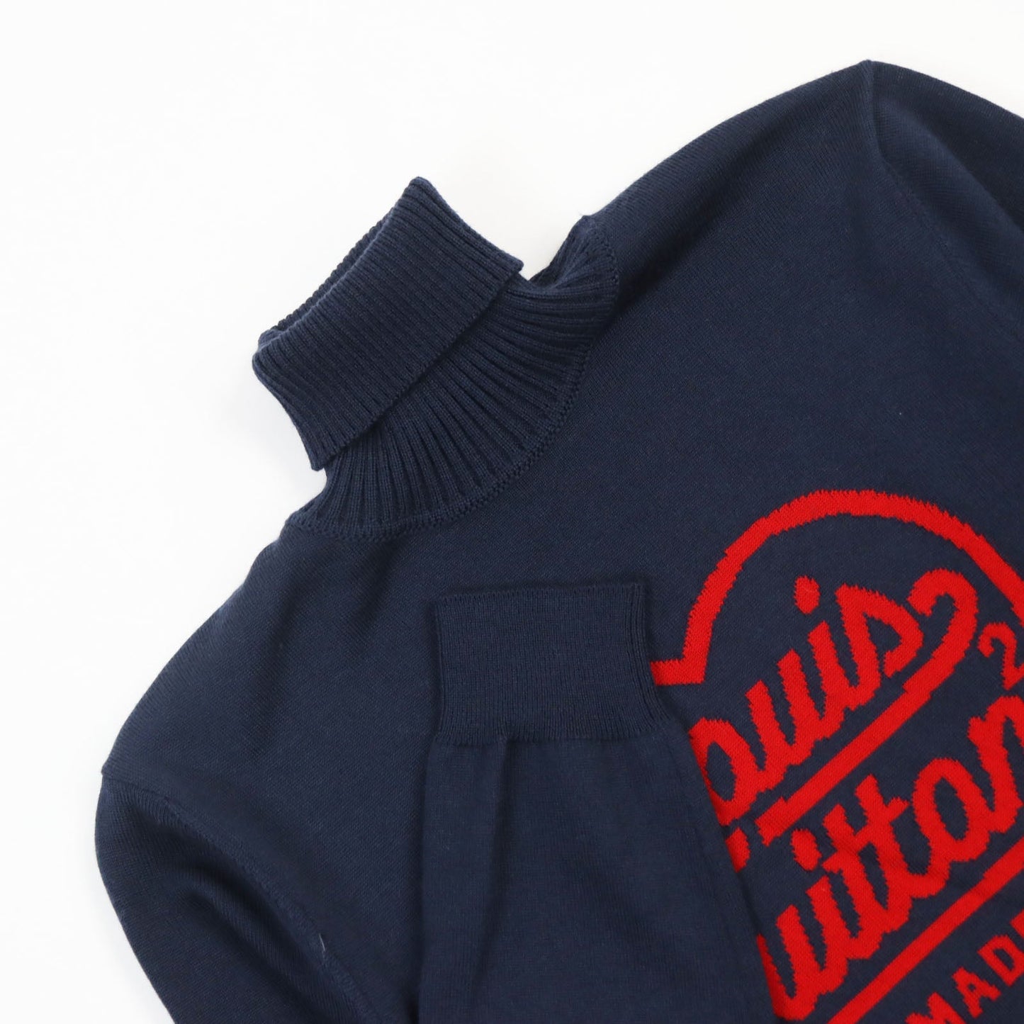 LOUIS VUITTON sweater Main: 100% wool Navy mens XS