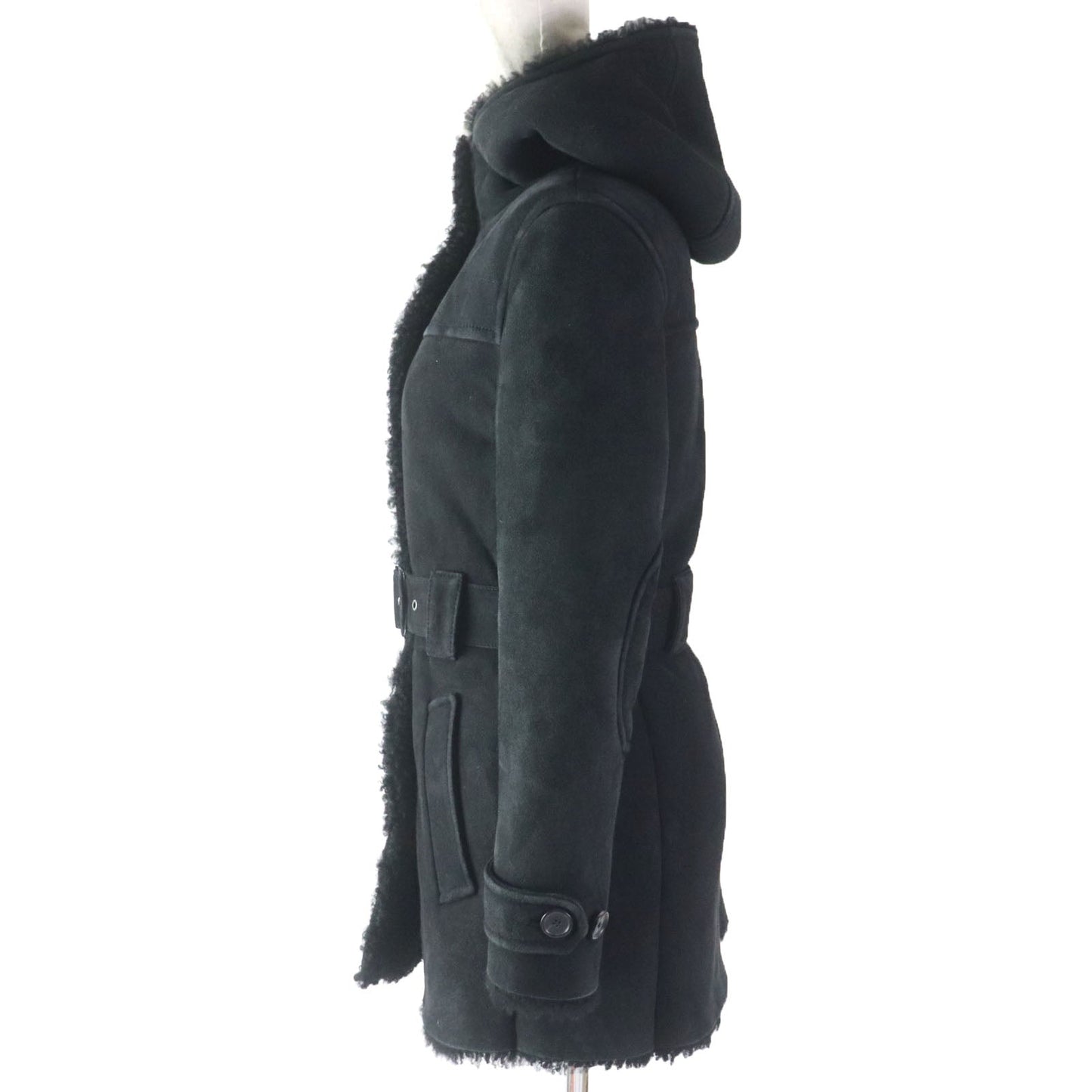 PRADA Mouton coat Main: Mouton black Women 38