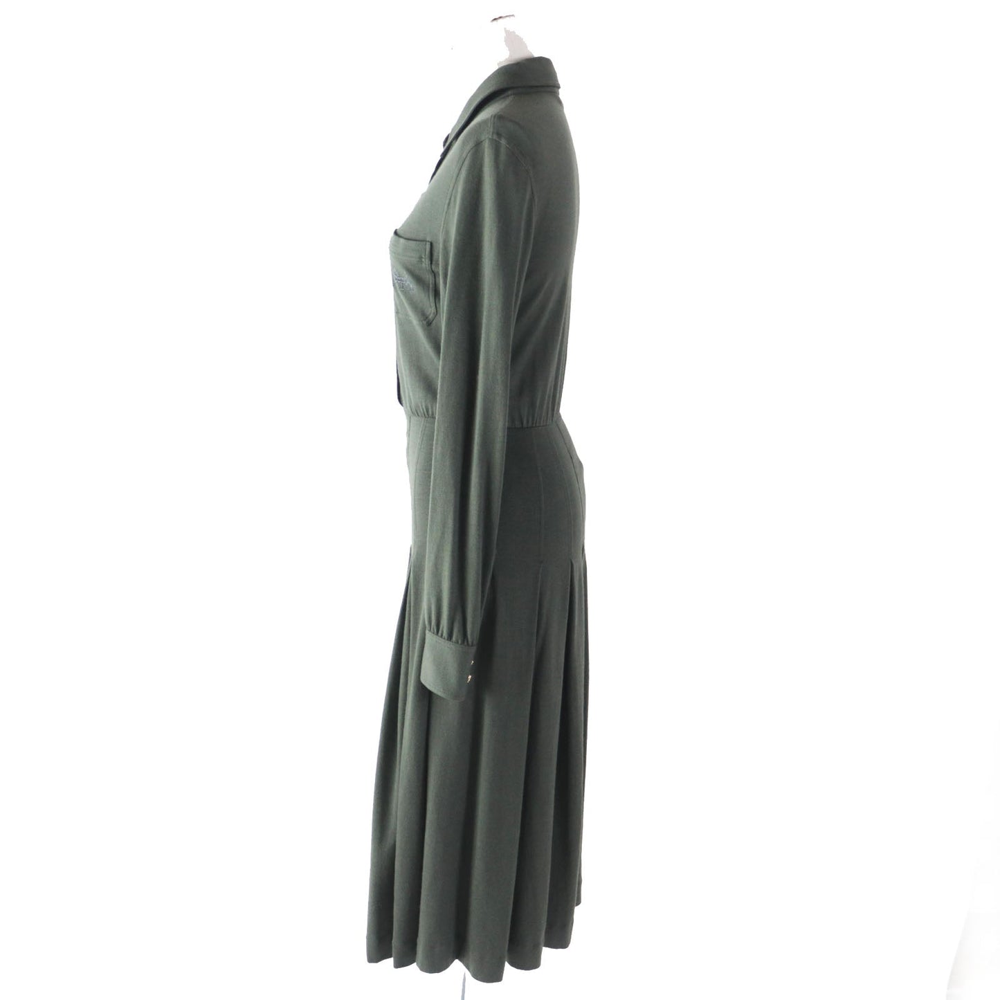 CELINE one piece 2X561453L Outer material: 70% wool, Outer material: 30% cashmere khaki Women XS