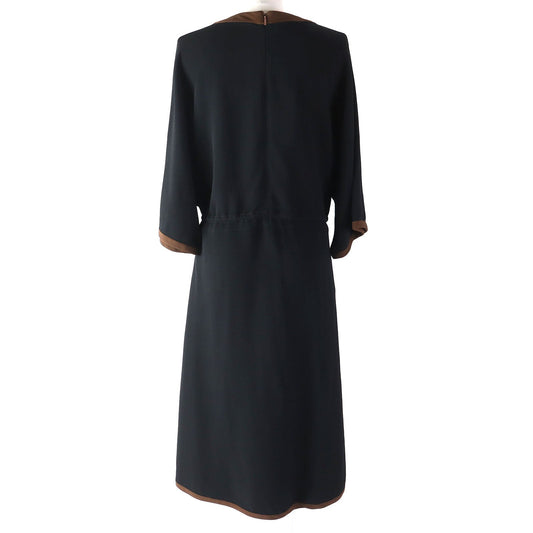 GUCCI one piece 601921 Rayon Black brown 36
