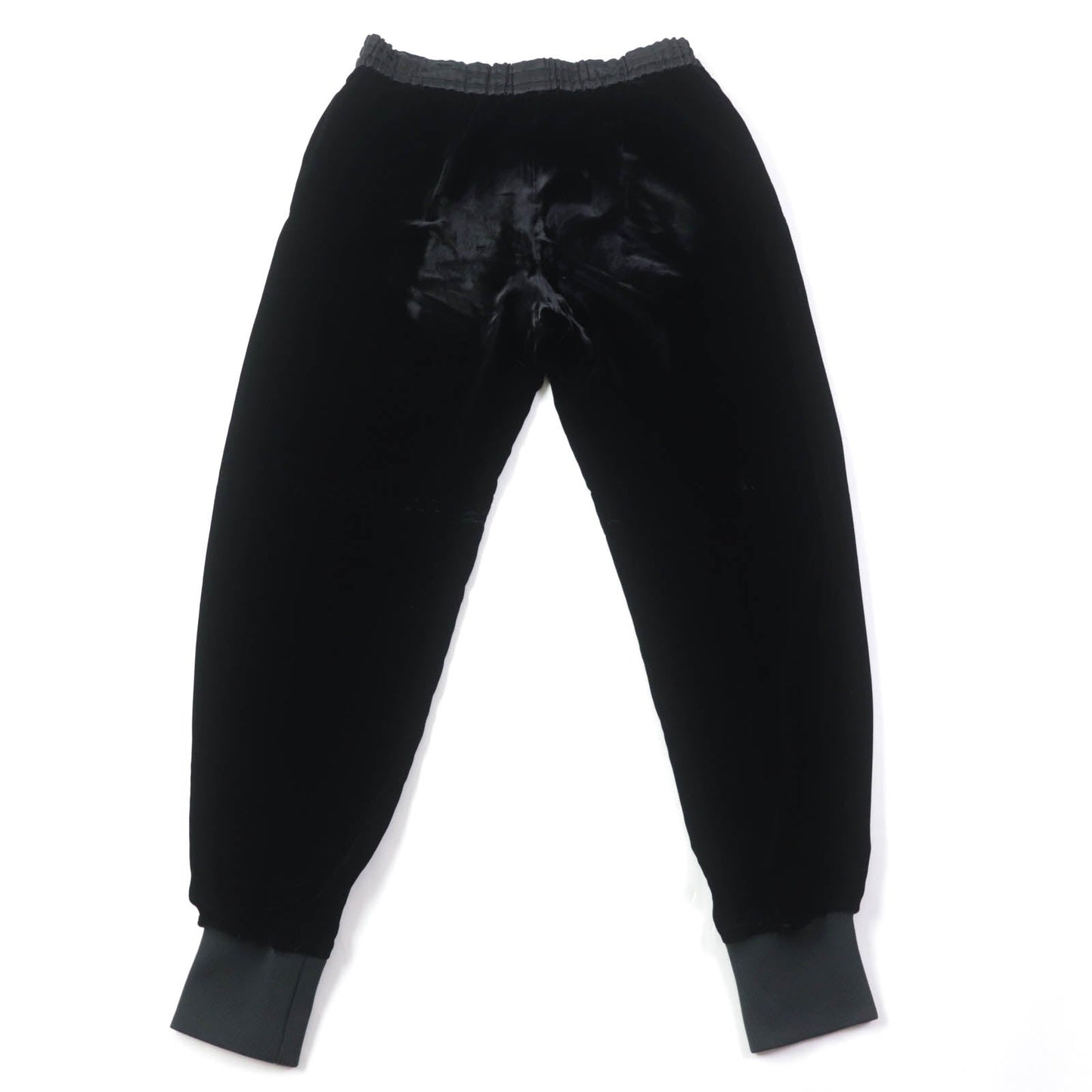 CHANEL Pants P65297 Main: 92% rayon, Main: 8% silk, Part: 86% rayon, Part: 12% polyamide (nylon), Part: 2% elastane (polyurethane), Part: 100% silk black Women 42