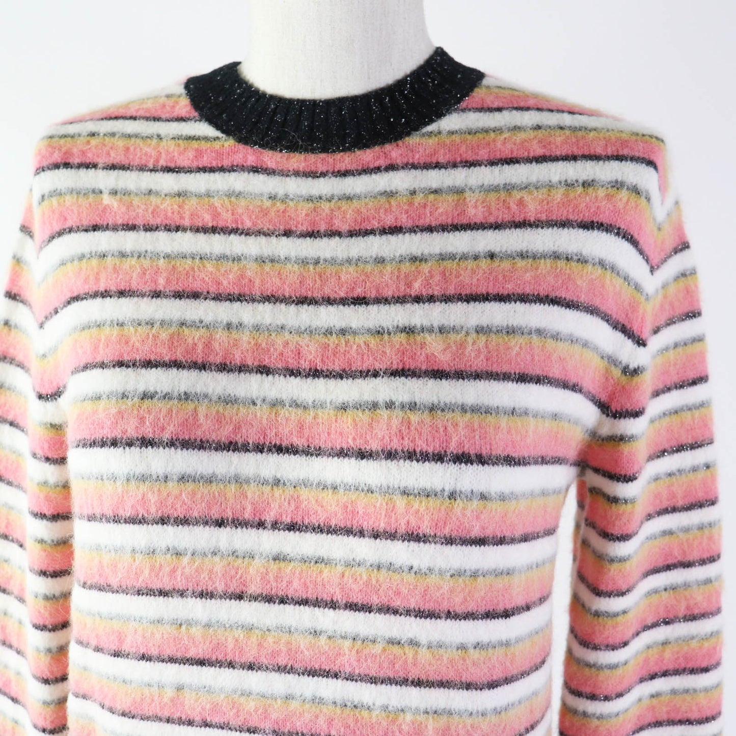 CHANEL knit 22A P72906 alpaca Pink type MÃÂ©tiers d'art collection 34