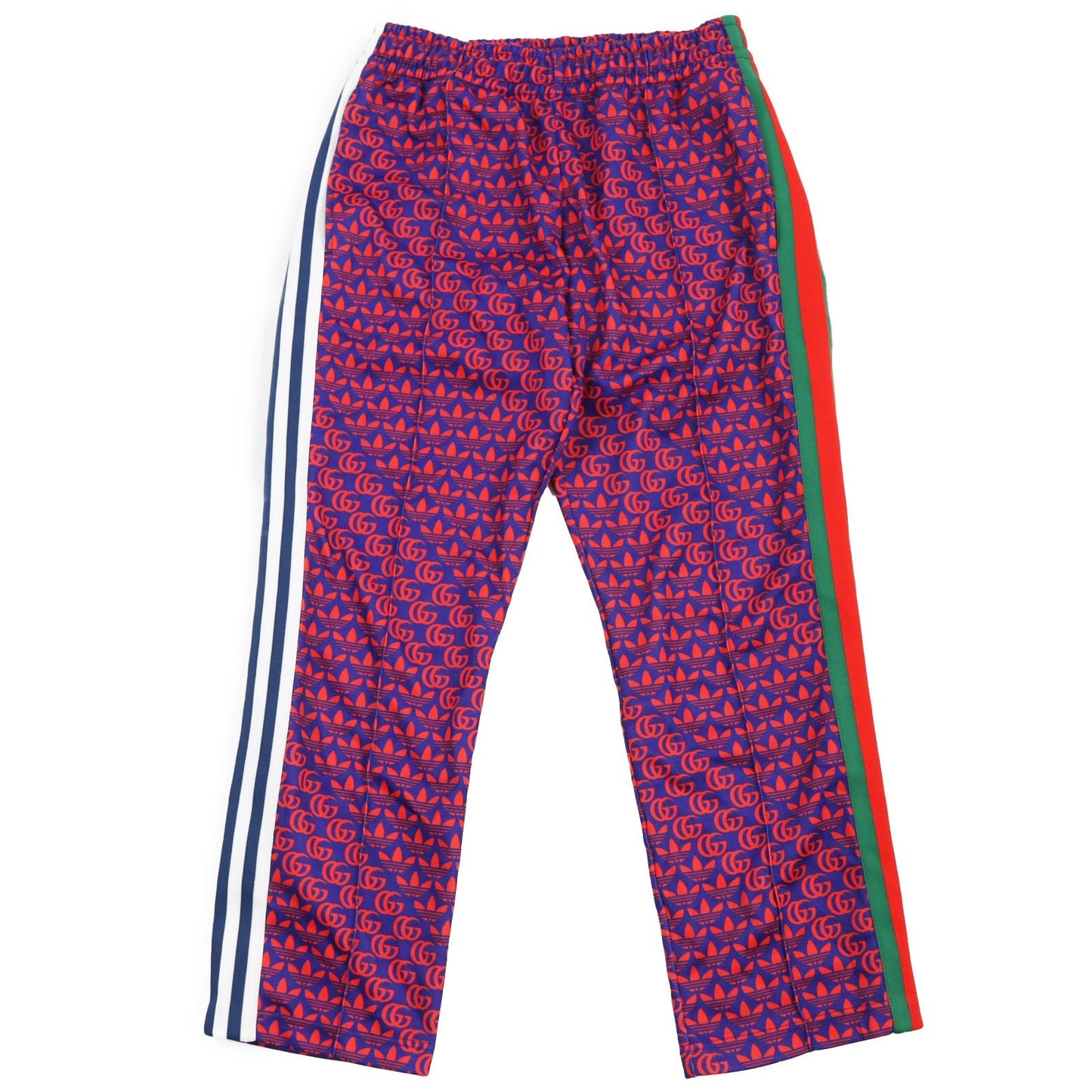 GUCCI Pants 692113 Main: 55% polyester, Main: 45% cotton, Part: 100% polyamide (nylon) Navy red mens XS