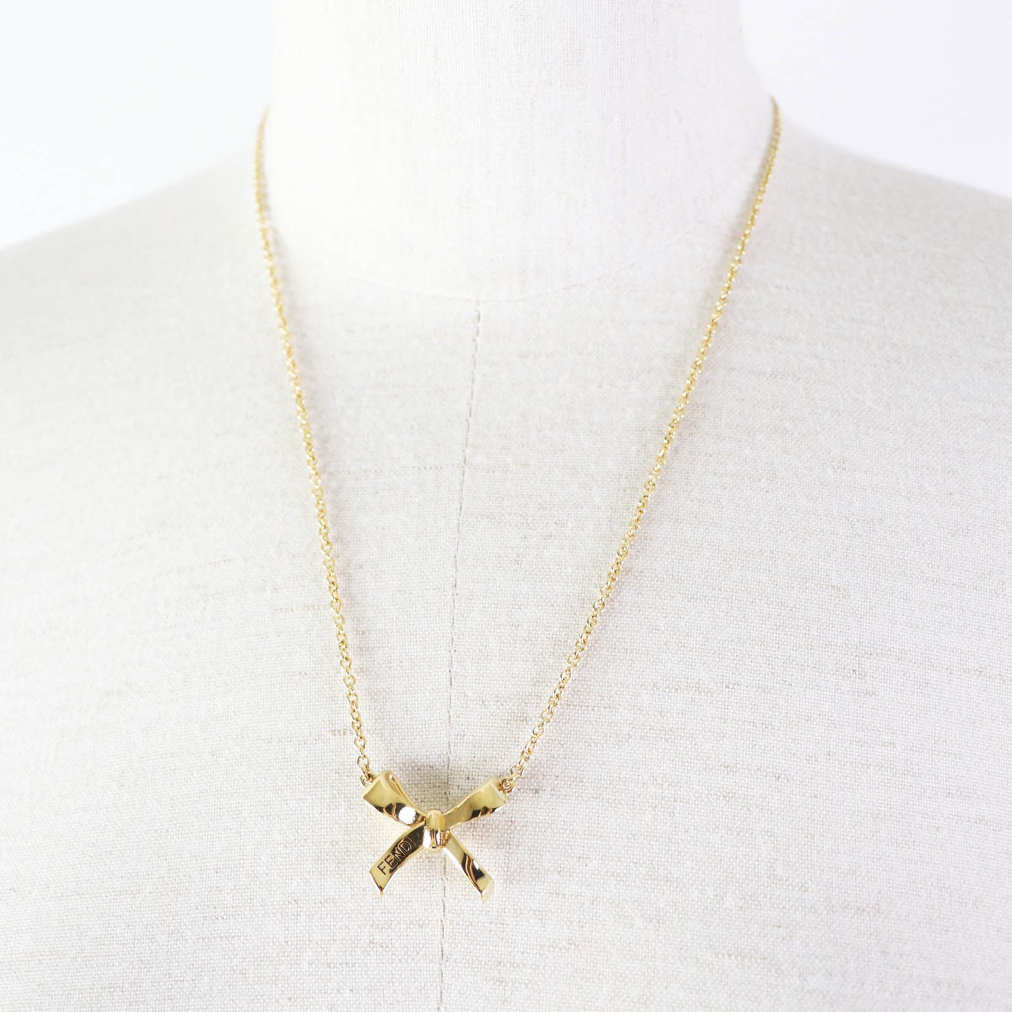 FENDI Necklace 8AK081 Gold Plated gold Women