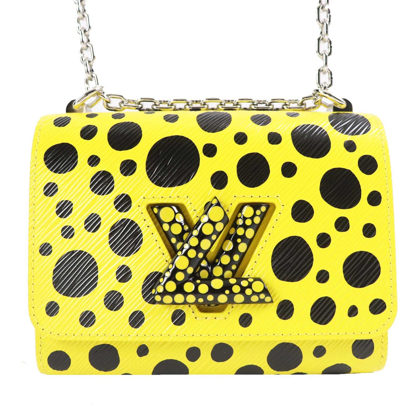 LOUIS VUITTON Shoulder Bag M21695 Epi Yellow black Epi Twist PM Women