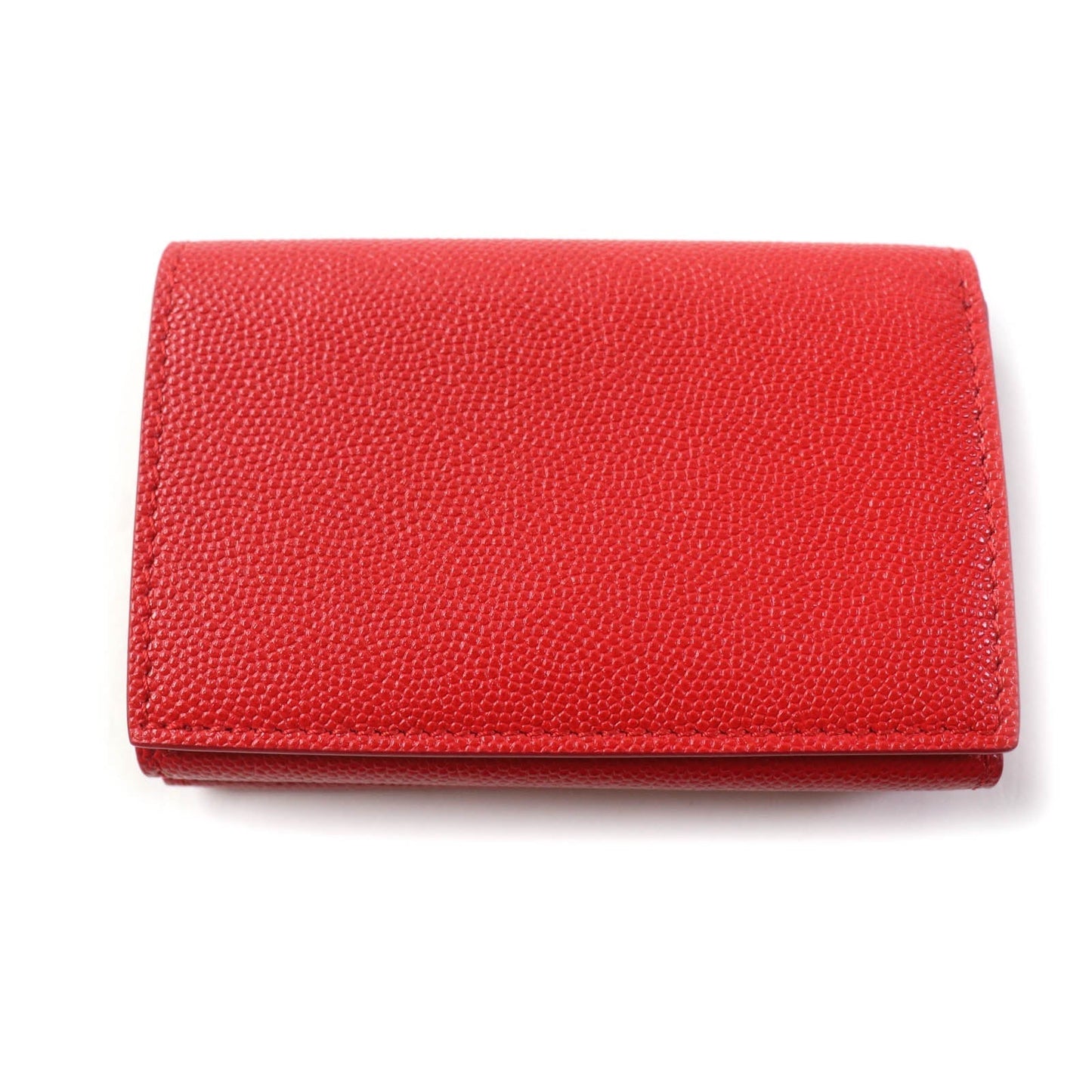 BURBERRY Tri-fold wallet Main: Leather Red Women