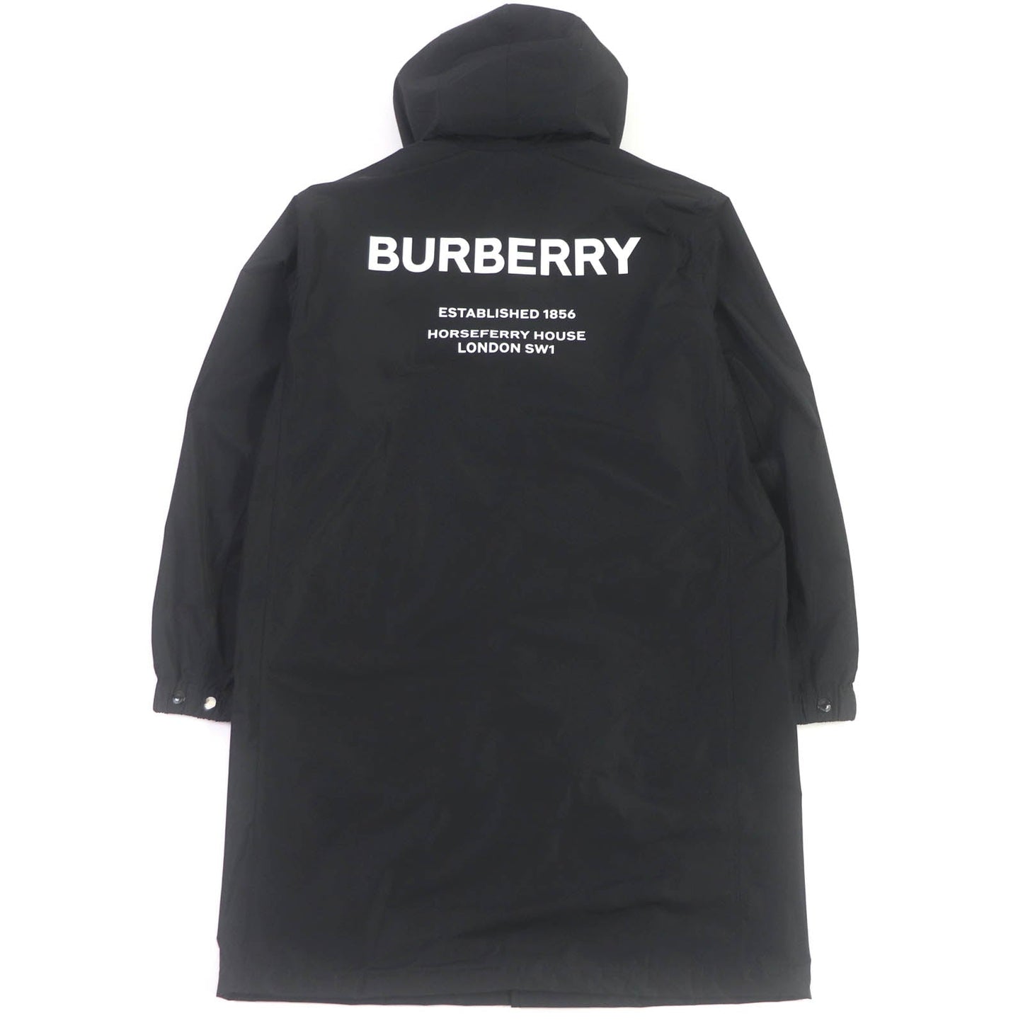 BURBERRY Stainless collar coat 8025643 Main: 100% polyester black mens 48