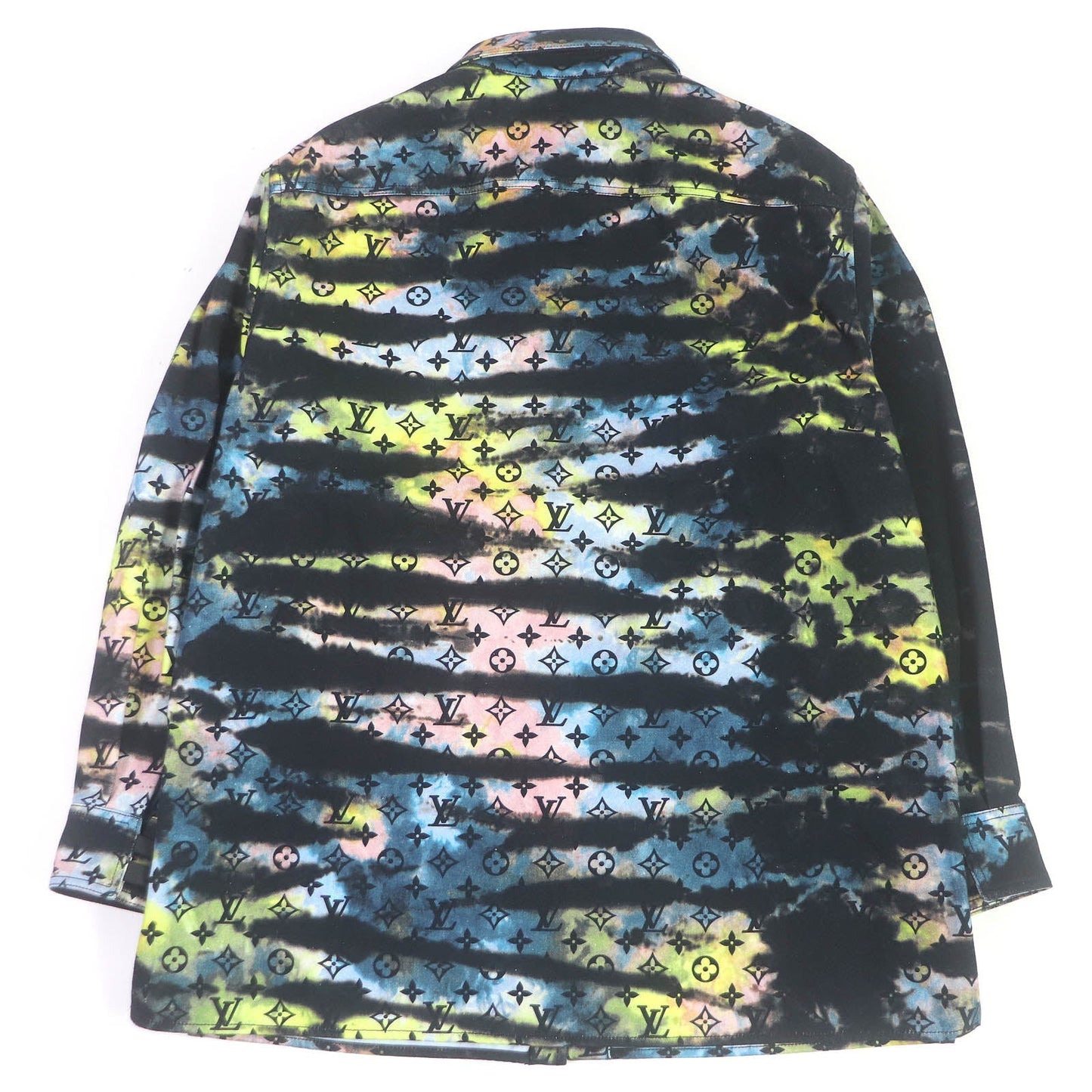 LOUIS VUITTON Denim Jacket 1A9A3S Main: 100% cotton Black type Multicolor mens M
