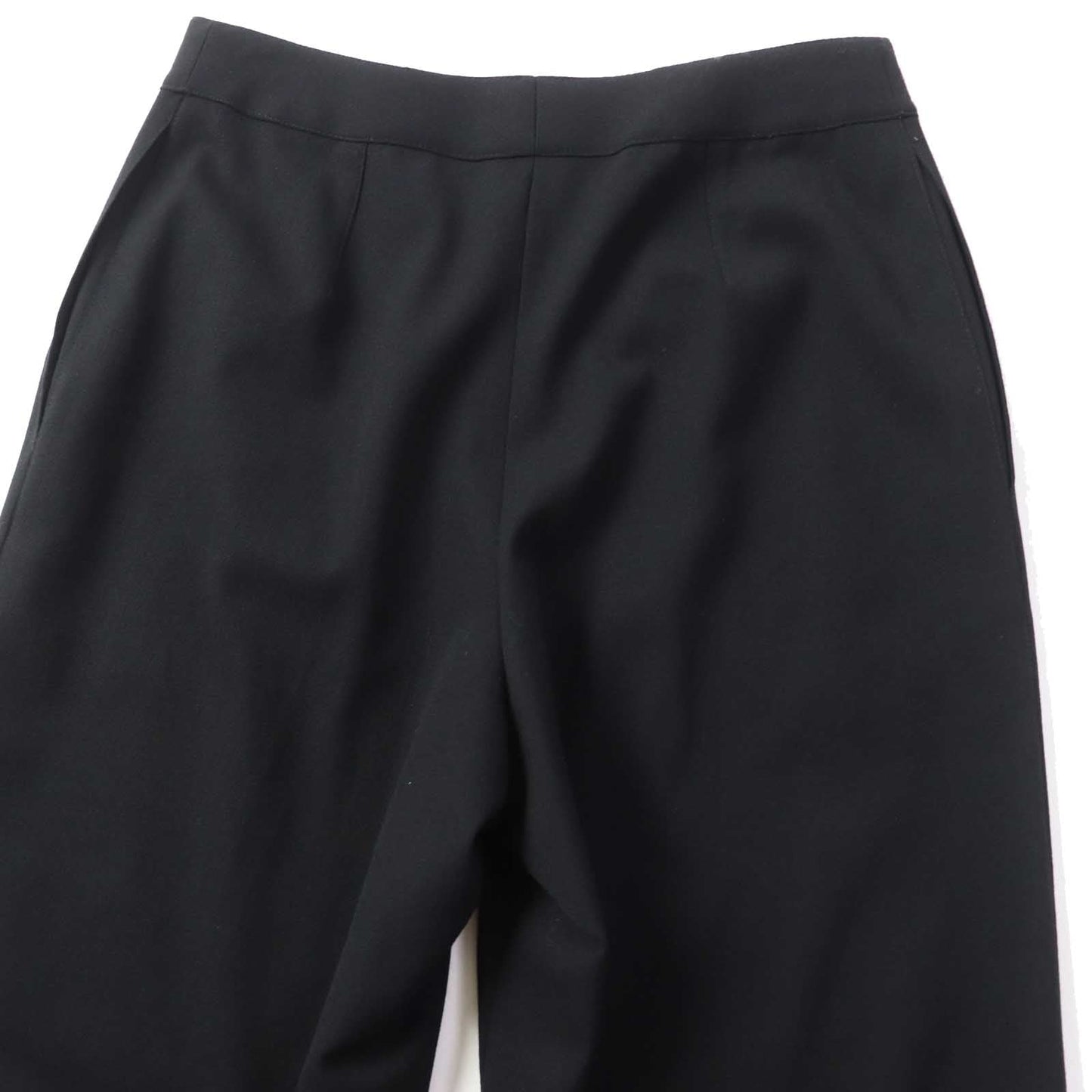CHANEL Pants 98C P10018 Outer: 94% wool, Outer: 3% polyamide (nylon), Outer: 3% nylon black Women 36