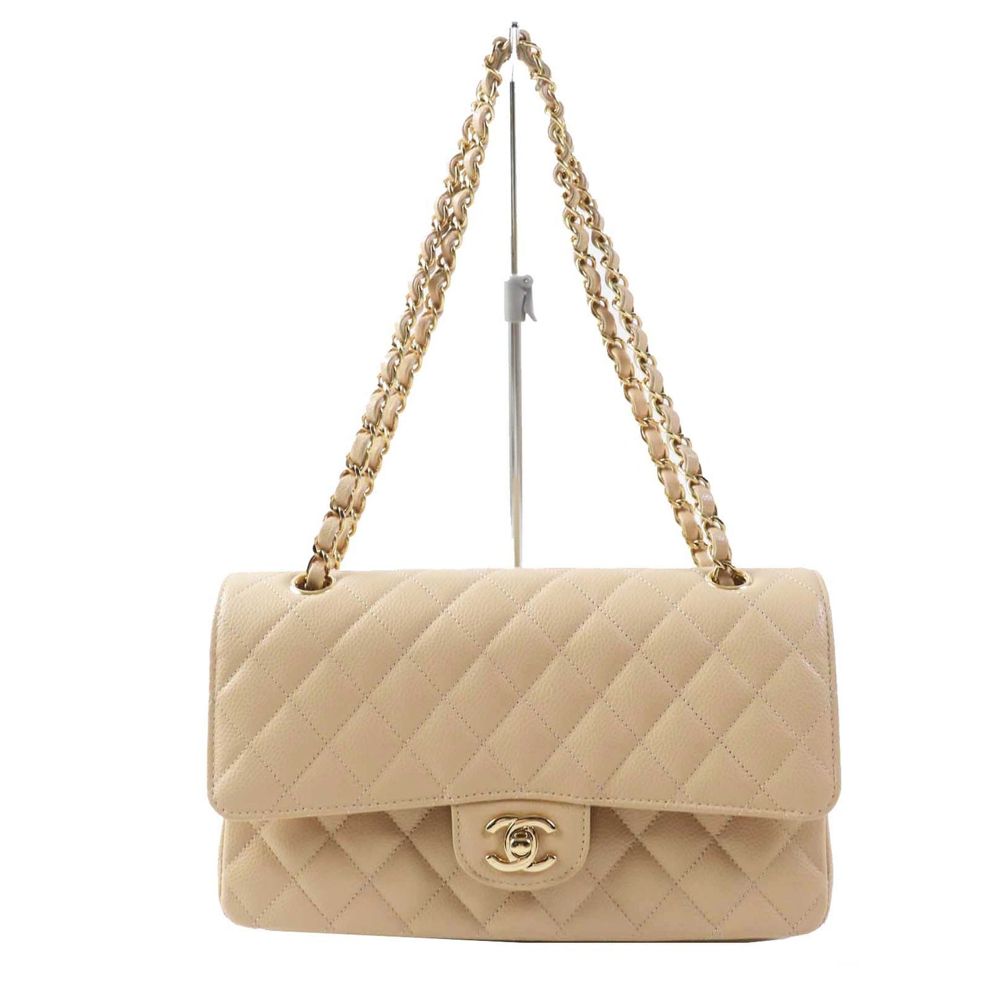 Chanel Caviar Skin Matrasse 25 Shoulder Bag Classic Flap