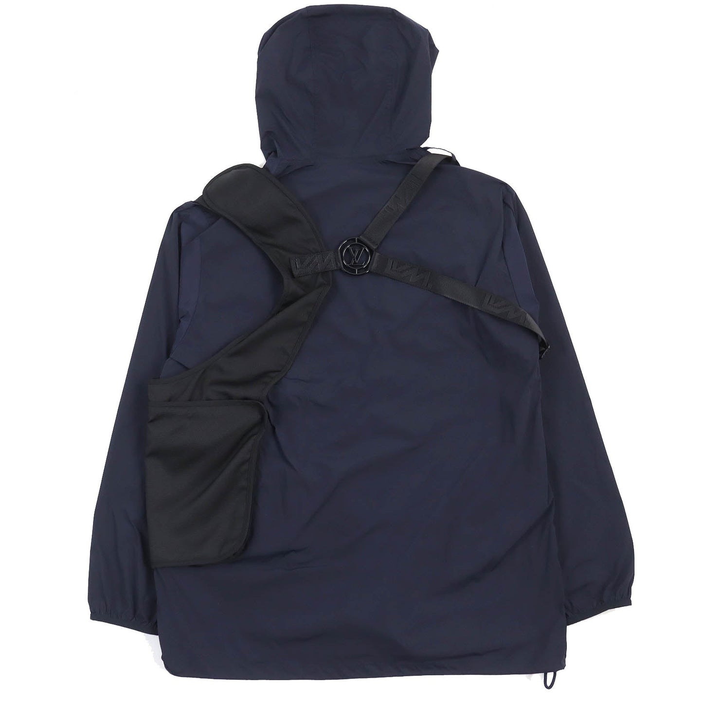 LOUIS VUITTON Jacket Main: Polyamide (nylon) 95%, Main: Polyurethane 5%, Other: Polyamide 100% Navy black mens 50