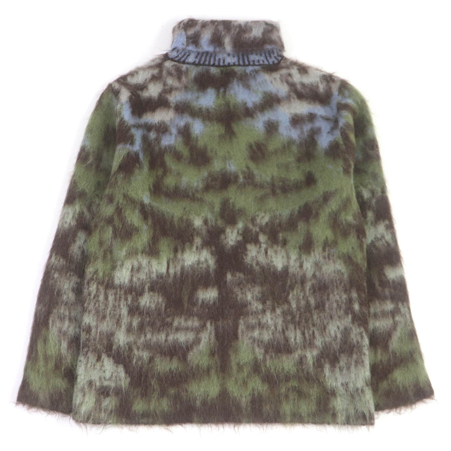 LOUIS VUITTON sweater Main: 67% mohair, Main: 28% nylon, Main: 5% wool Green type mens M