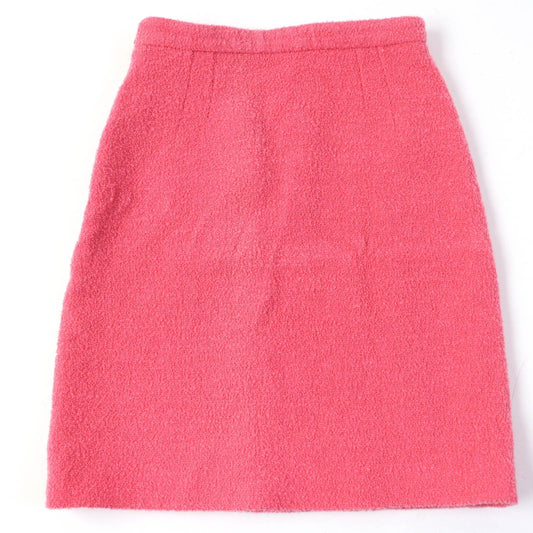 GUCCI Mini skirt 631492 wool pink 36