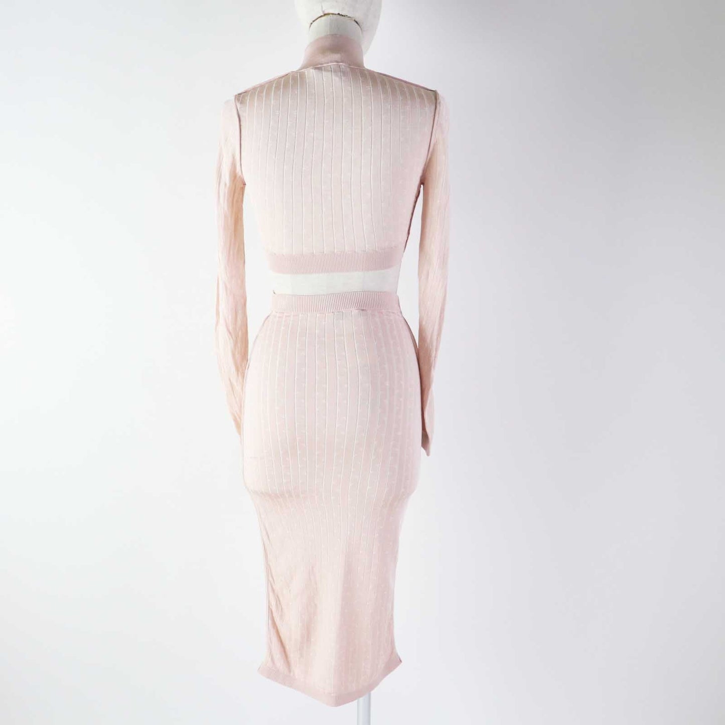 FENDI setup FZX834/FZQ689 Rayon Light pink 36