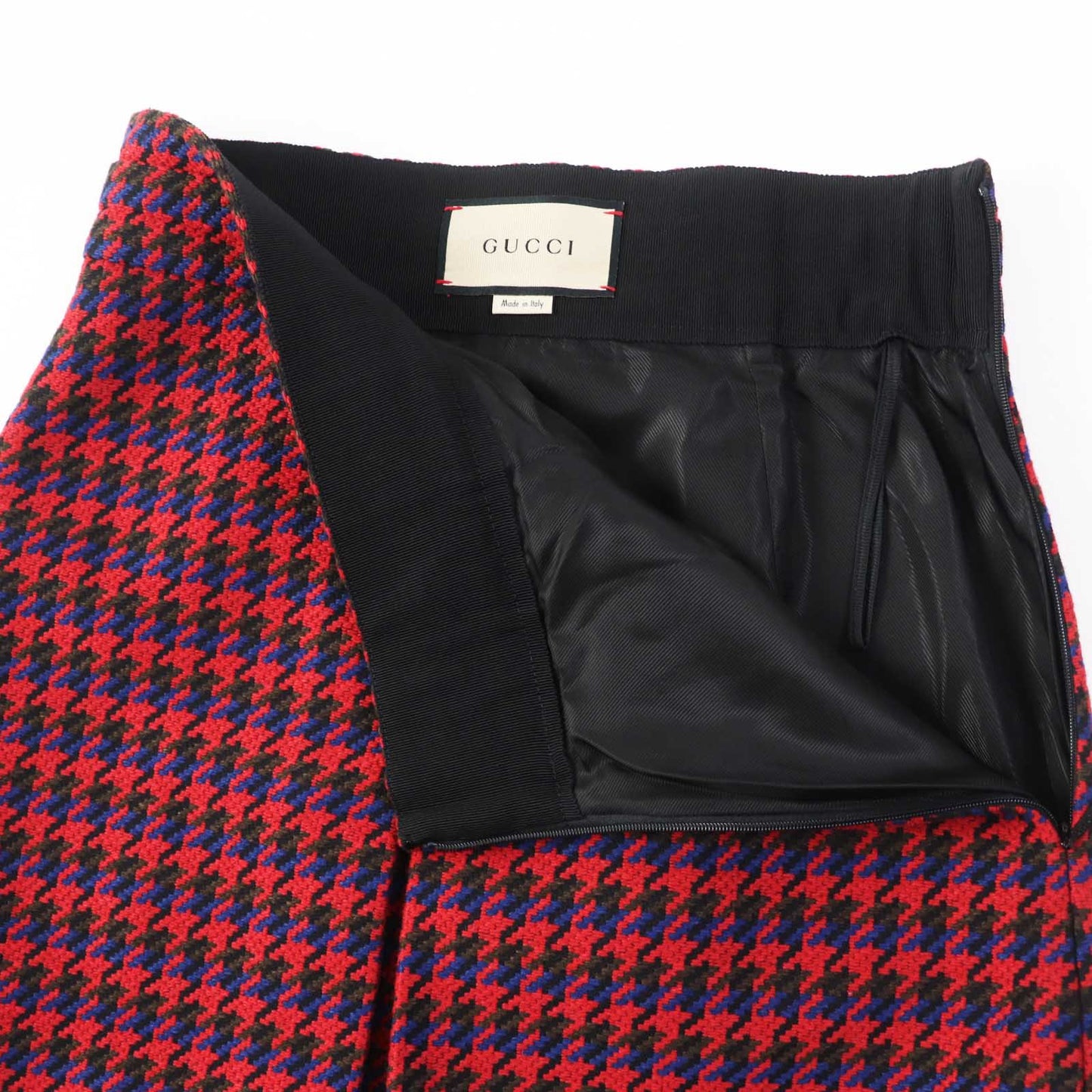 GUCCI skirt 643737 Outer: 88% wool, Outer: 12% nylon, Lining: 100% rayon Multi Women 40