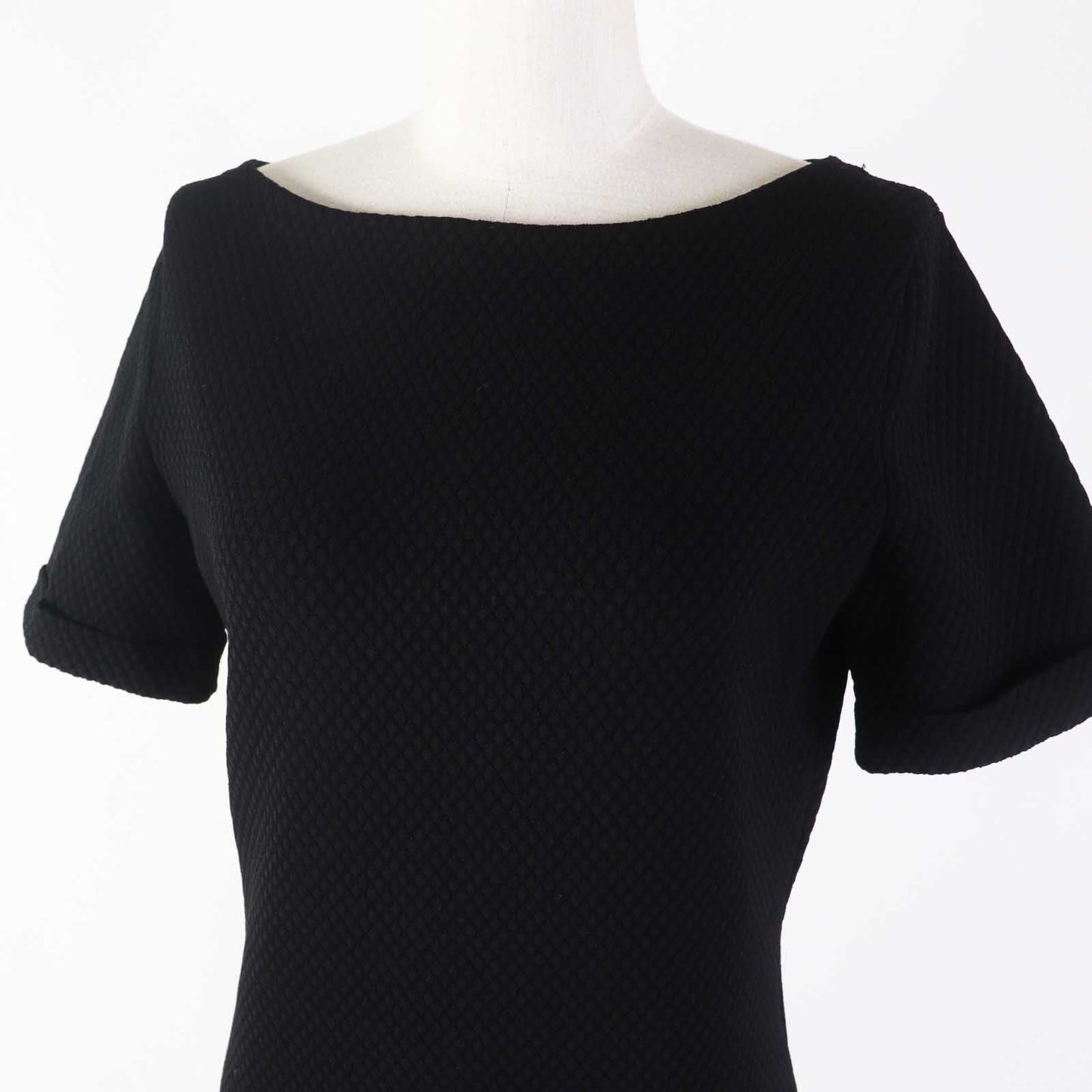 GUCCI one piece 371120 Outer material: 52% rayon, Outer material: 46% nylon, Outer material: 2% polyurethane black Women M