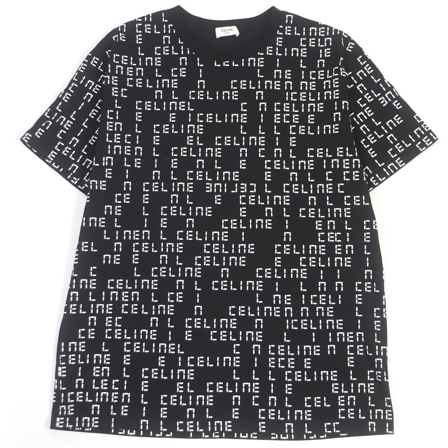 CELINE Short sleeve T-shirt 2X651637O Main: 100% cotton black mens M