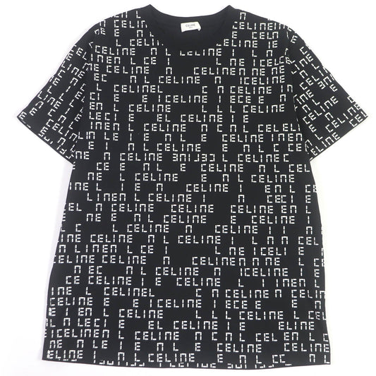 CELINE Short sleeve T-shirt 2X651637O Main: 100% cotton black mens M