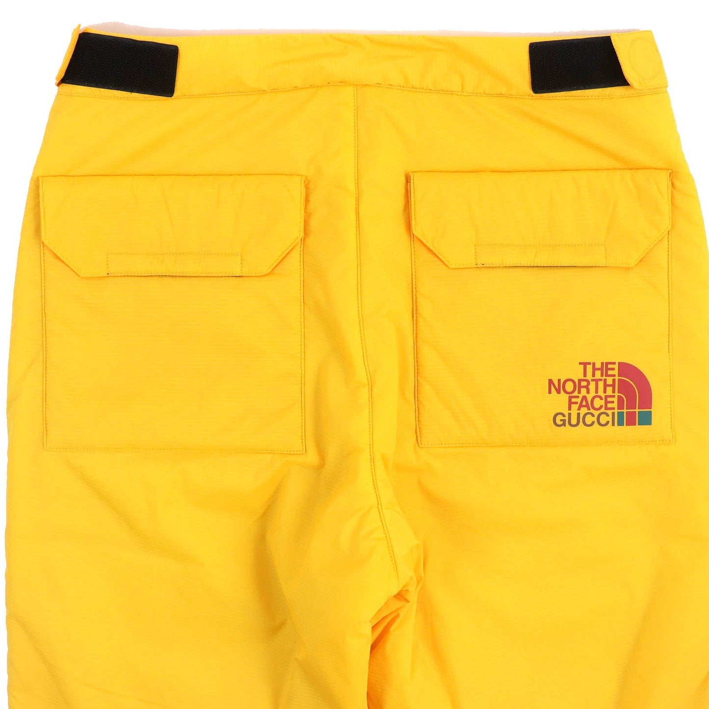 GUCCI cargo pants 663764 Main: 88% nylon, Main: 12% polyurethane, Lining: 100% nylon, Filling: 100% polyester yellow mens S