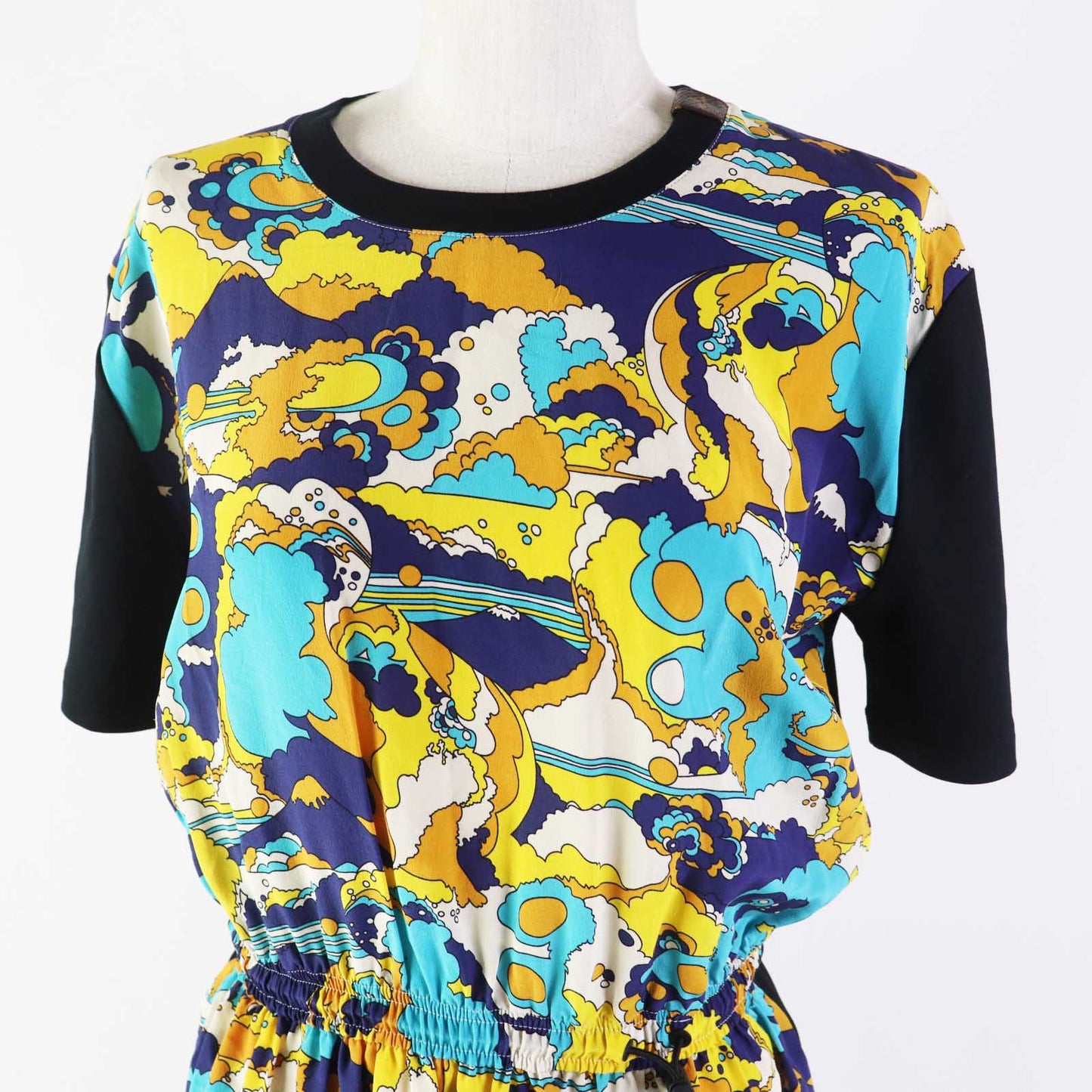 LOUIS VUITTON one piece Outer: 100% cotton, Part: 100% silk Multi Women S