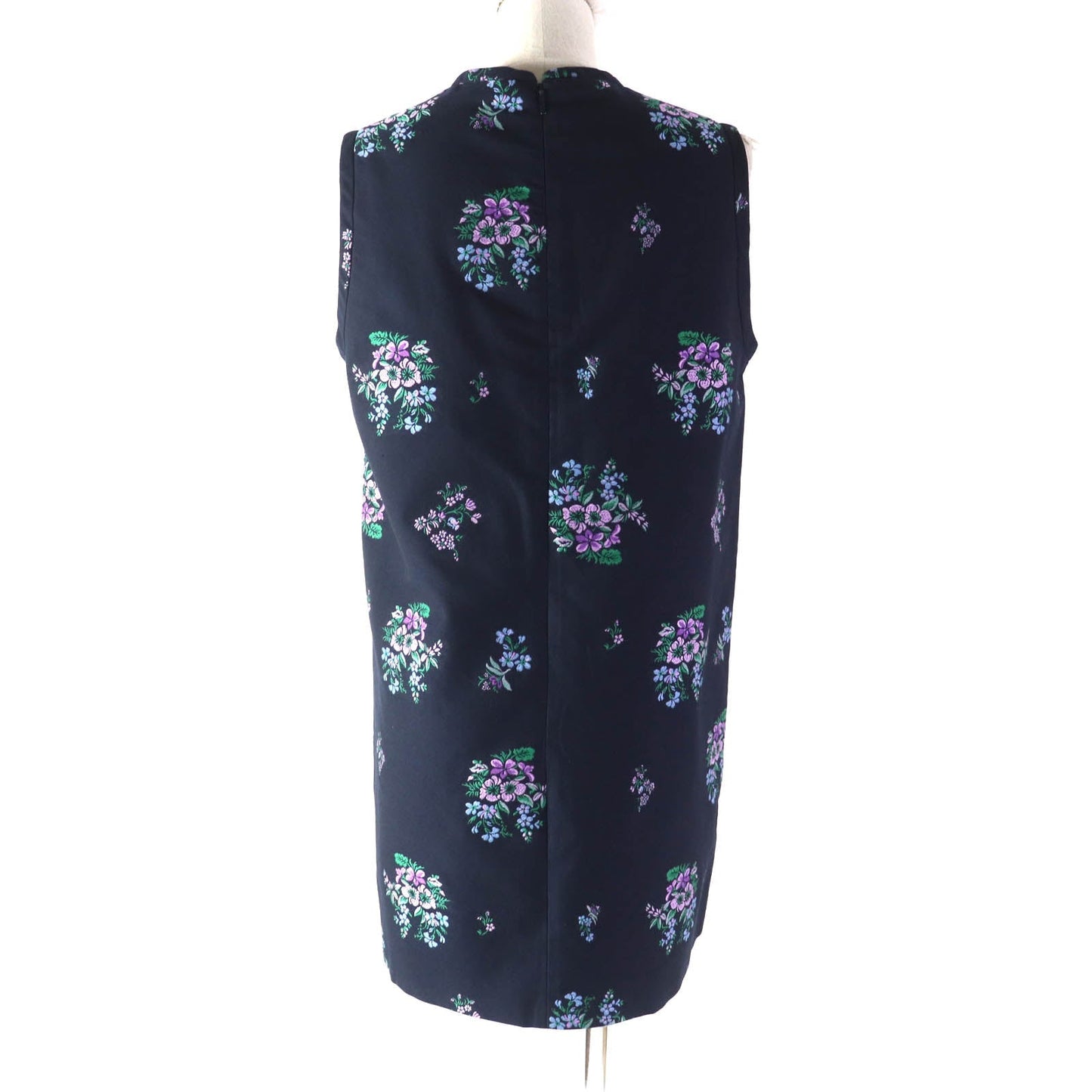 GUCCI one piece 523247 Outer: 60% cotton, Outer: 40% wool, Part: 100% polyester, Lining: , Lining: 71% acetate 29% silk Dark navy Women 40