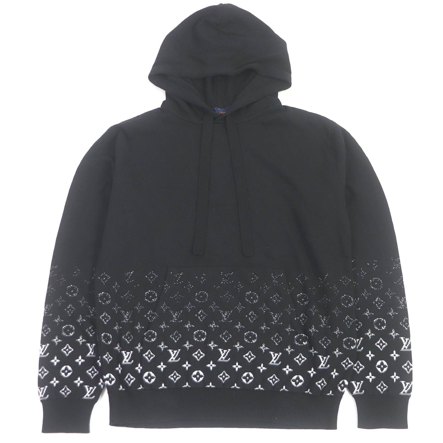 LOUIS VUITTON Hoodie 1AA4Y8 Main: 100% cotton black mens M