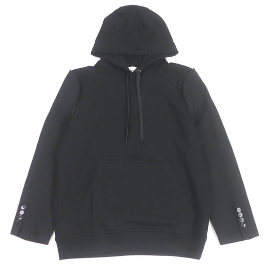 BURBERRY Hoodie 8040787 Main: 100% cotton, Part: 99% cotton, Part: 1% elastane (polyurethane) black mens M
