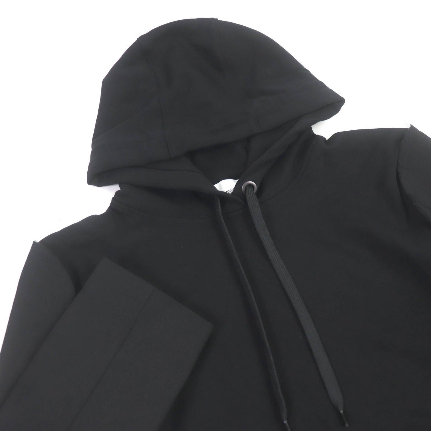 BURBERRY Hoodie 8040787 Main: 100% cotton, Part: 99% cotton, Part: 1% elastane (polyurethane) black mens M
