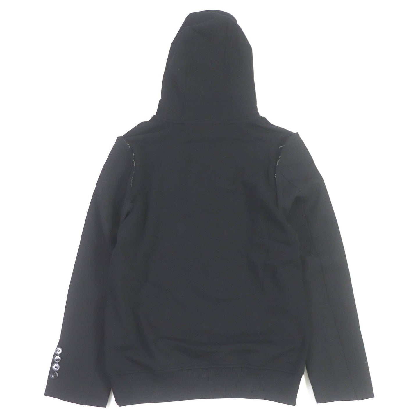 BURBERRY Hoodie 8040787 Main: 100% cotton, Part: 99% cotton, Part: 1% elastane (polyurethane) black mens XXS