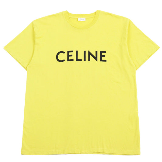 CELINE Short sleeve T-shirt 2X681501F Main: 100% cotton yellow mens M