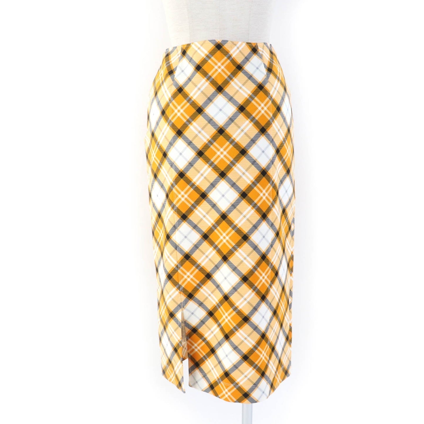 BURBERRY Tight Skirt 8037437 Main: 93% rayon, Main: 7% elastane Orange type Women 36