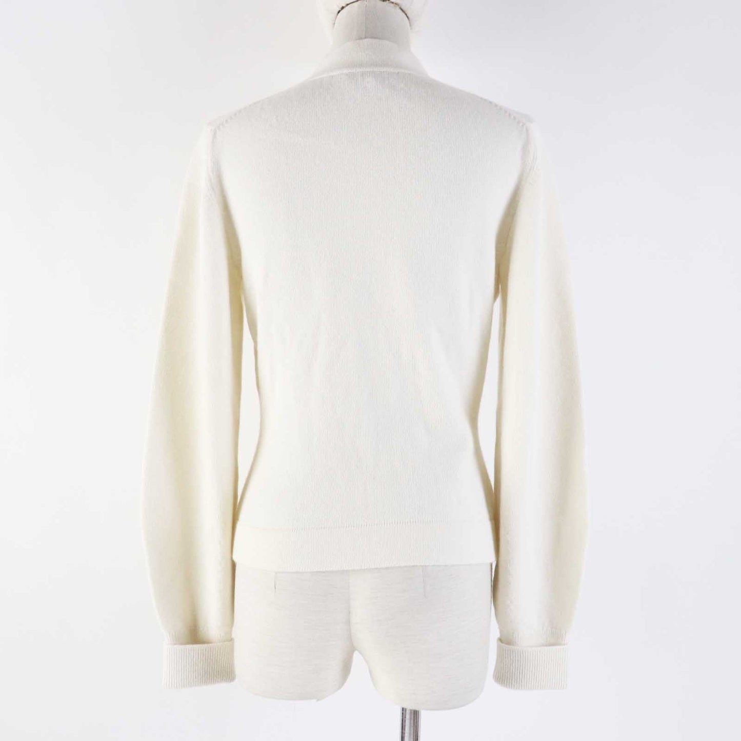 CHANEL cardigan P73102 Main: 99% cashmere, Main: 1% elastane (polyurethane) white Women 34