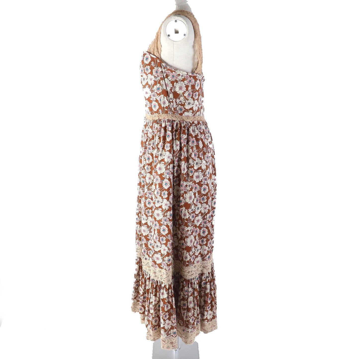 GUCCI one piece 704249 ZAJKH cotton Brown multicolor 42