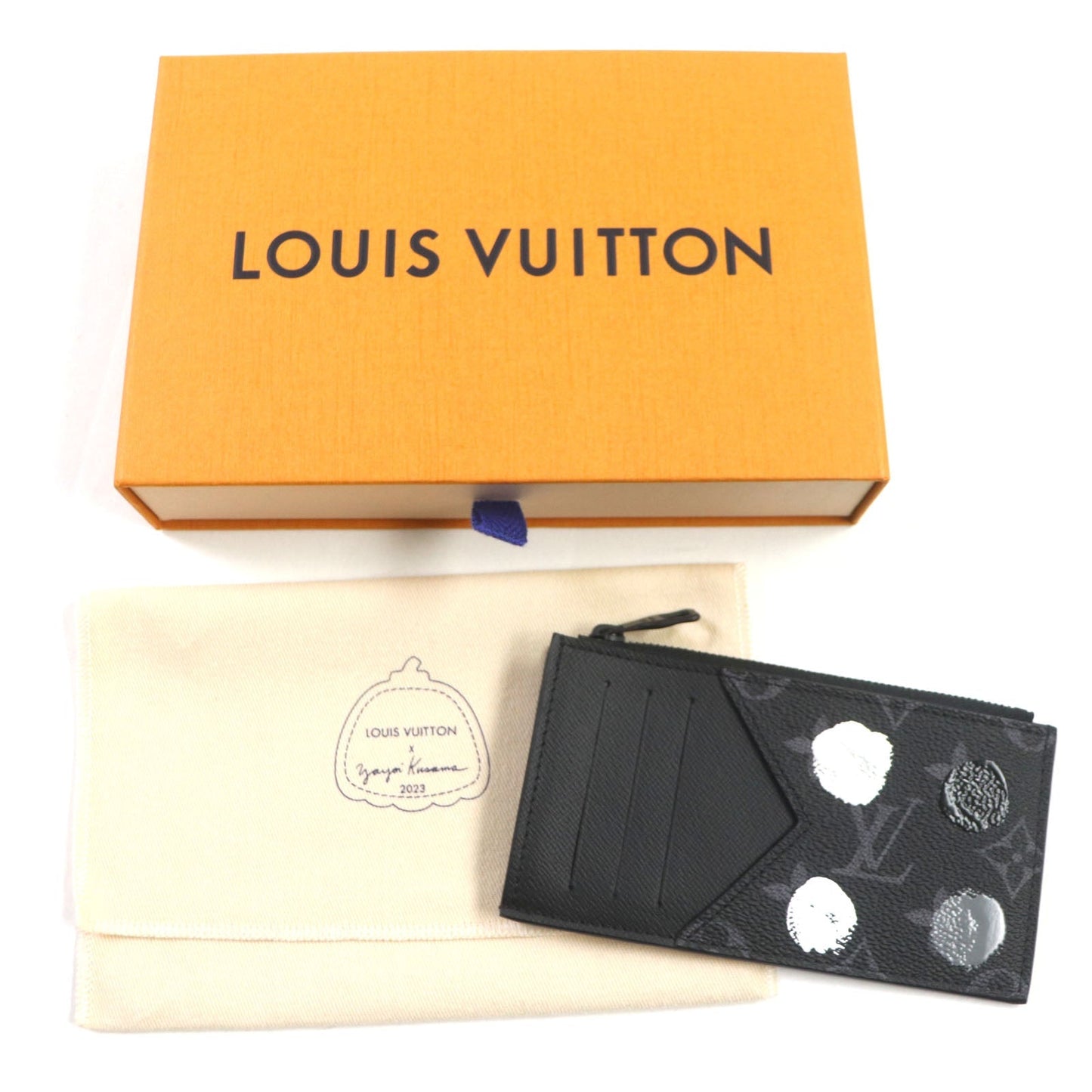 LOUIS VUITTON Coin case M81930 Monogram Eclipse Canvas black Monogram Eclipse mens