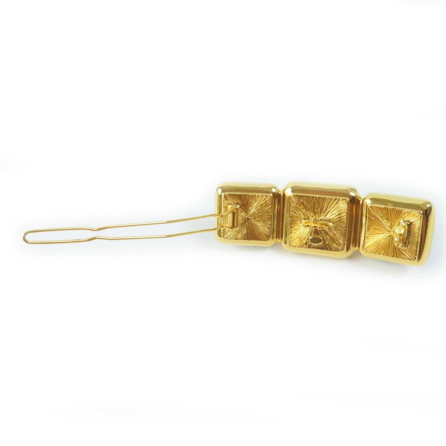 Chanel COCO Mark Hair Accessories Black Gold Classic Flap Tote