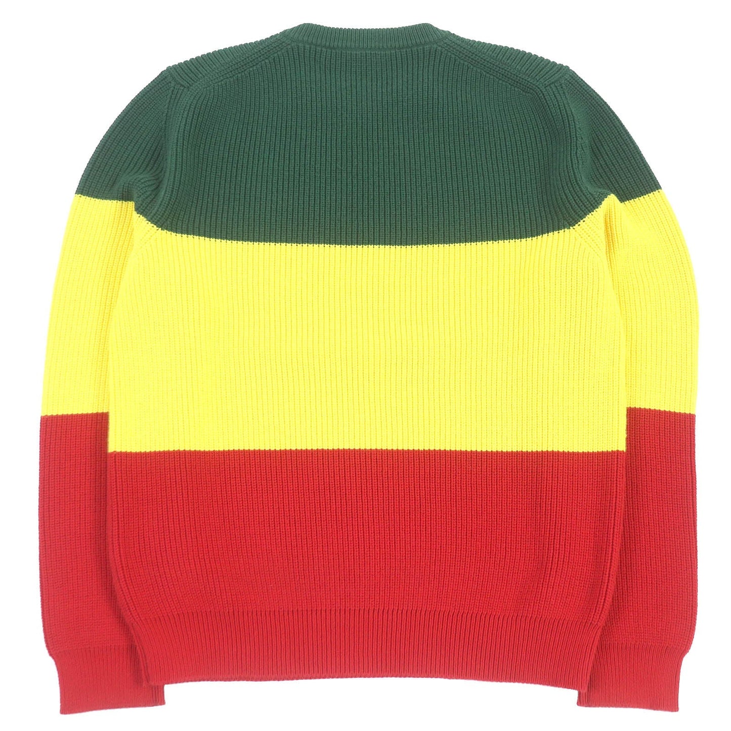 LOUIS VUITTON sweater Main: 51% cotton, Main: 49% polyester Raster color Jamaican Striped Pullover mens M