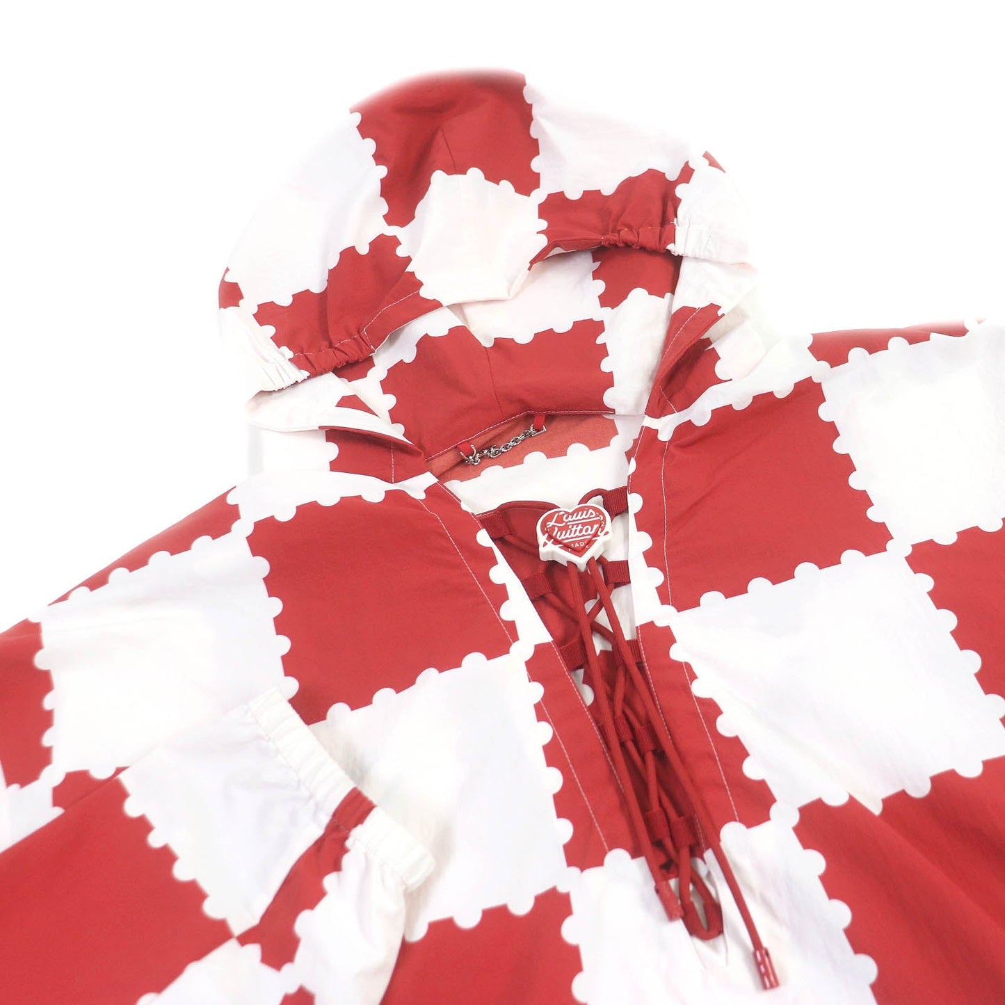 LOUIS VUITTON Blouson Main: 100% nylon White red NIGO mens 50