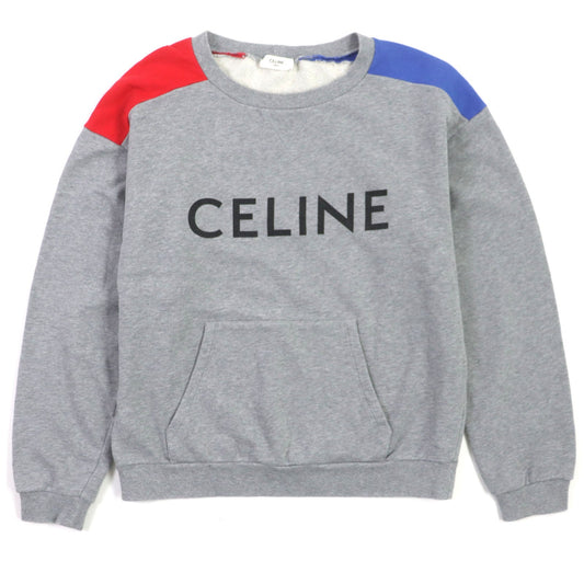 CELINE pullover 2Y819670Q Main: 100% cotton Grey Red Blue mens S