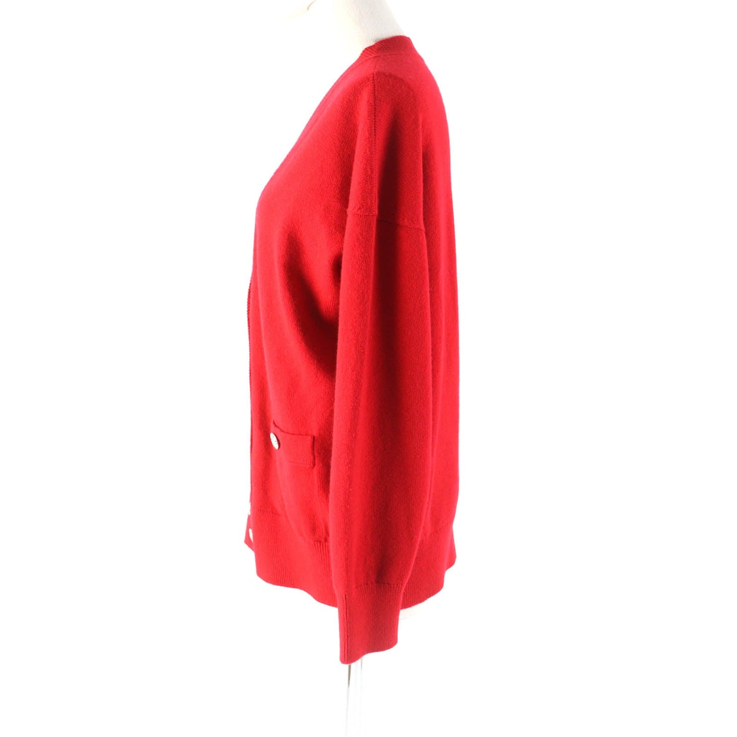 CHANEL cardigan P74231 Main: 100% cashmere, part: 99% cashmere, part: 1% elastane Red Women 36